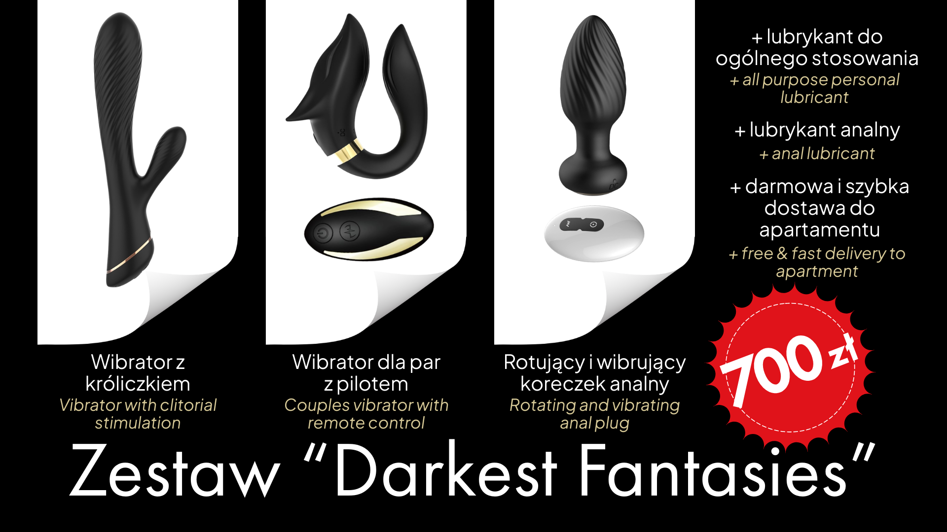 Zestaw "Darkest Fansies"